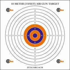 Discount ✨ SMK 10 Metre Coloured Target 14cm 👍