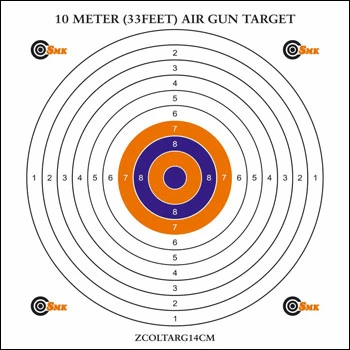 Discount โจ SMK 10 Metre Coloured Target 14cm ๐ 1 Discount โจ SMK 10 Metre Coloured Target 14cm ๐