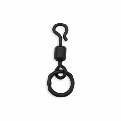 Best deal 🔔 Carp ON 10pk Matte Black Ronnie Rig Swivels - Size 11 💯