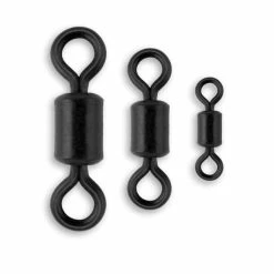 New 🎉 Carp ON Matte Black Rolling Swivels 20pk ⭐