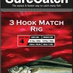 Deals ⭐ Surecatch 3 Hook Match Rig 👍