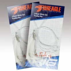 Best deal 😉 Fisheagle 3 Hook White Cod Feather Rig ✨