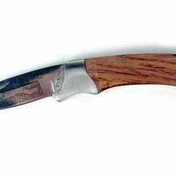 Best Pirce 🔥 Stillwater 3 Inch Stainless Steel Wood Effect Knife ⭐