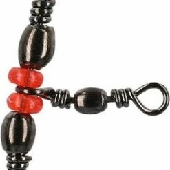 Cheapest ⭐ Mikado 3-Way Barrel Swivel with Beads Sz10 5pc ⌛