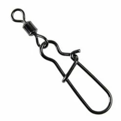 Brand new 😉 VMC 3526BK Black Rolling Swivel with Duel Lock Clip 👍