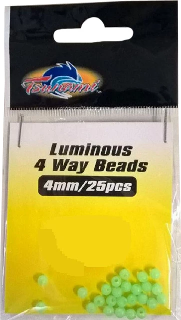 Flash Sale 🤩 Tsunami 4 Way Luminous Beads 3mm (25pc) 💯 1 Flash Sale 🤩 Tsunami 4 Way Luminous Beads 3mm (25pc) 💯