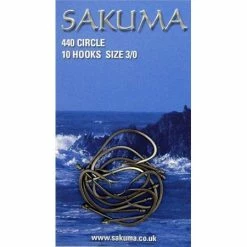 Buy 💯 440 Sakuma Circle Hooks 10pc 💯 -Glasgow Angling Sales 440 sakuma circle hooks 10pc 2