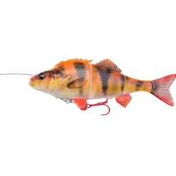 Cheap 🔥 Savage Gear 4D Line Thru Perch Shad 😍 -Glasgow Angling Sales 4d line thru perch 02 firetiger