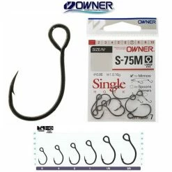Budget 🛒 Owner 51642 S-75 Single Lure Hook 5pc 🎁