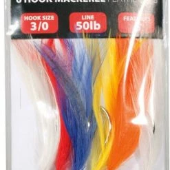 Cheap 😉 Leeda 6 Hook Mackerel Feather Trace ⭐