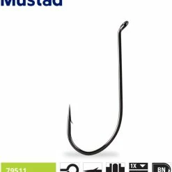 Best Sale 😍 Mustad 79511 Viking Pennel Hook ⌛