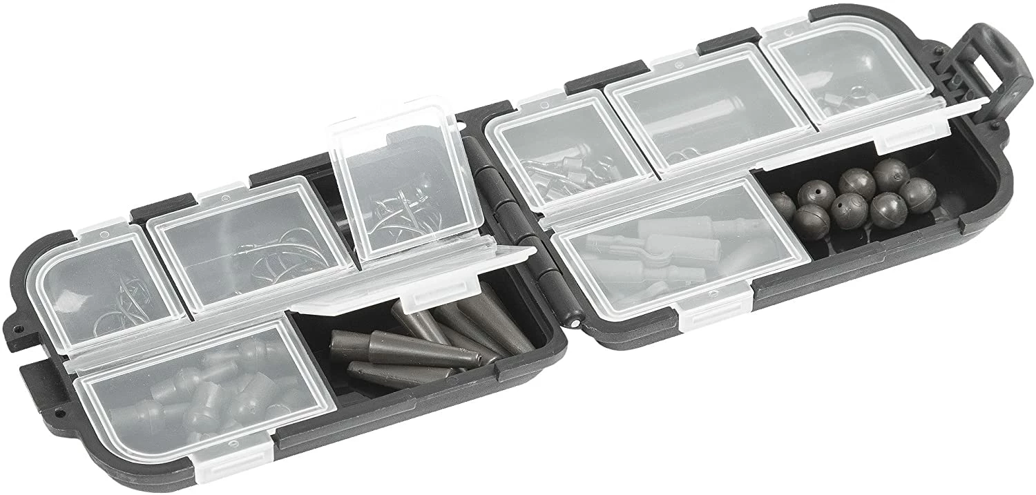 Cheapest ❤️ Fladen 80 Piece Carp Rig Double Sided Accessory Boxed Set 👍 1 Cheapest ❤️ Fladen 80 Piece Carp Rig Double Sided Accessory Boxed Set 👍