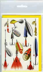 Deals ⭐ Angling Knots Andy Steer Greetings Cards Spinners 🥰