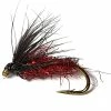 Deals 🌟 Stillwater Artic Spider Claret Short Shank Size 12 -1 Dozen 🎉