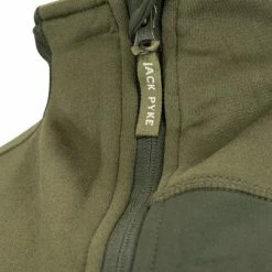 Cheapest 🤩 Jack Pyke Ashcombe Technical Fleece Jacket Green 🔔 -Glasgow Angling Sales ashcombe technical fleece jacket green f