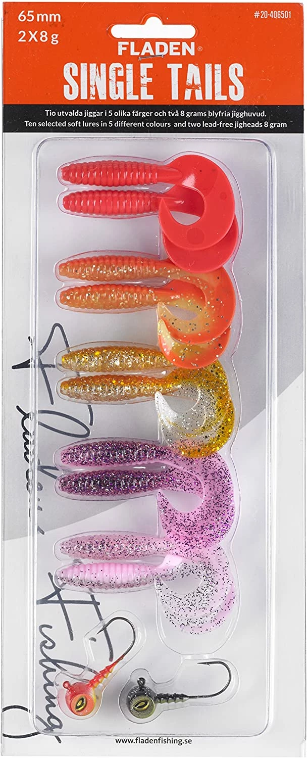Flash Sale 🥰 Fladen Assorted Curly Tails with Jigheads 🎁 2 Flash Sale 🥰 Fladen Assorted Curly Tails with Jigheads 🎁 - Image 2