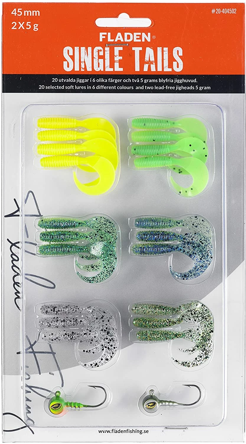 Flash Sale 🥰 Fladen Assorted Curly Tails with Jigheads 🎁 1 Flash Sale 🥰 Fladen Assorted Curly Tails with Jigheads 🎁