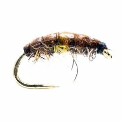 Discount 🌟 Fario Fly Barbless Hot Spot Shrimp Size: 14 👏