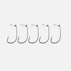 Cheapest 🔥 Sidewinder Spinlock Weedless Hooks w/screw 👍