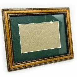 Deals ⭐ Just Fish Bevelled Contrast Dark Wood 4.5x3 Photo frame ⌛