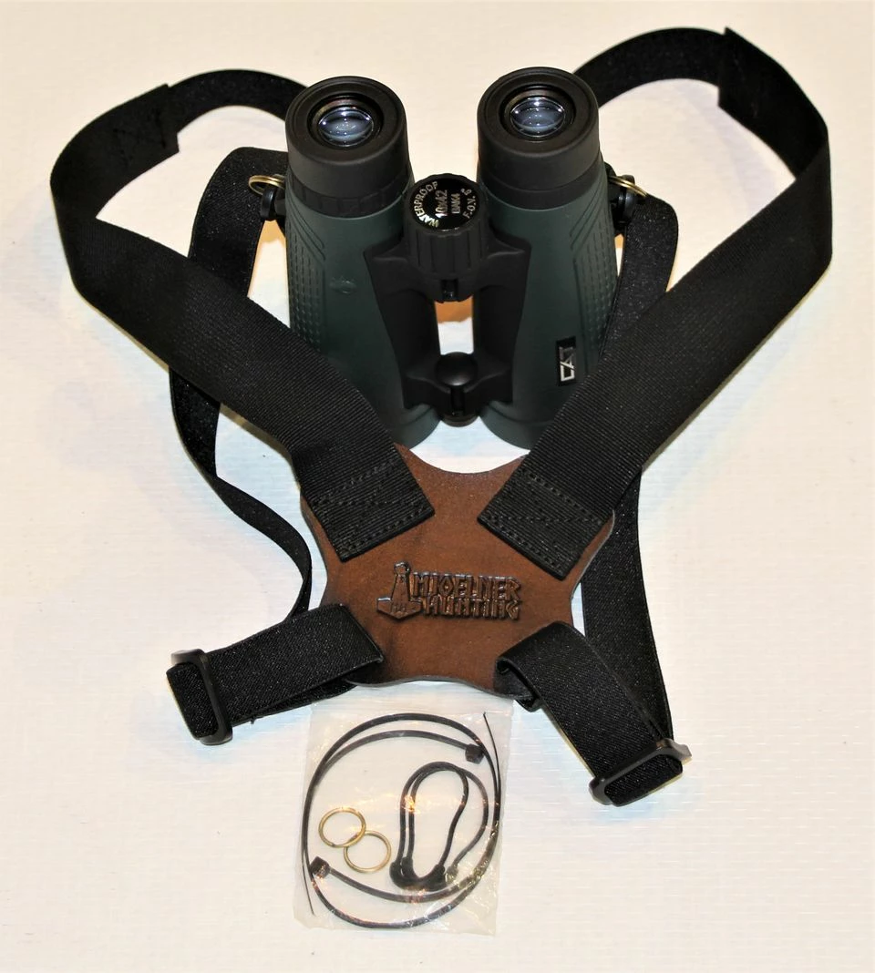 Promo 👍 Mjoelner Binocular Carrying Harness Black Webbing/Leather 🤩 1 Promo 👍 Mjoelner Binocular Carrying Harness Black Webbing/Leather 🤩
