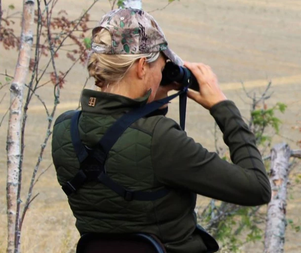 Promo 👍 Mjoelner Binocular Carrying Harness Black Webbing/Leather 🤩 4 Promo 👍 Mjoelner Binocular Carrying Harness Black Webbing/Leather 🤩 - Image 4