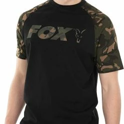 Top 10 😉 Fox Black Camo Raglan Tee T-Shirt 😉
