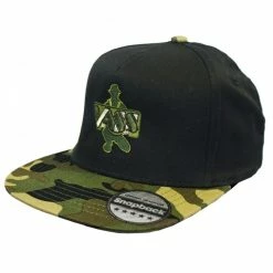 Best deal 🛒 Black Snapback Cap Vass Camouflage Peak 😀