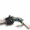 New 🌟 Stillwater Black Pearl Buzzer Micro Nymph Size 18 - 1 Dozen 🤩