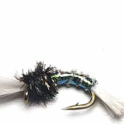 New 🌟 Stillwater Black Pearl Buzzer Micro Nymph Size 18 - 1 Dozen 🤩