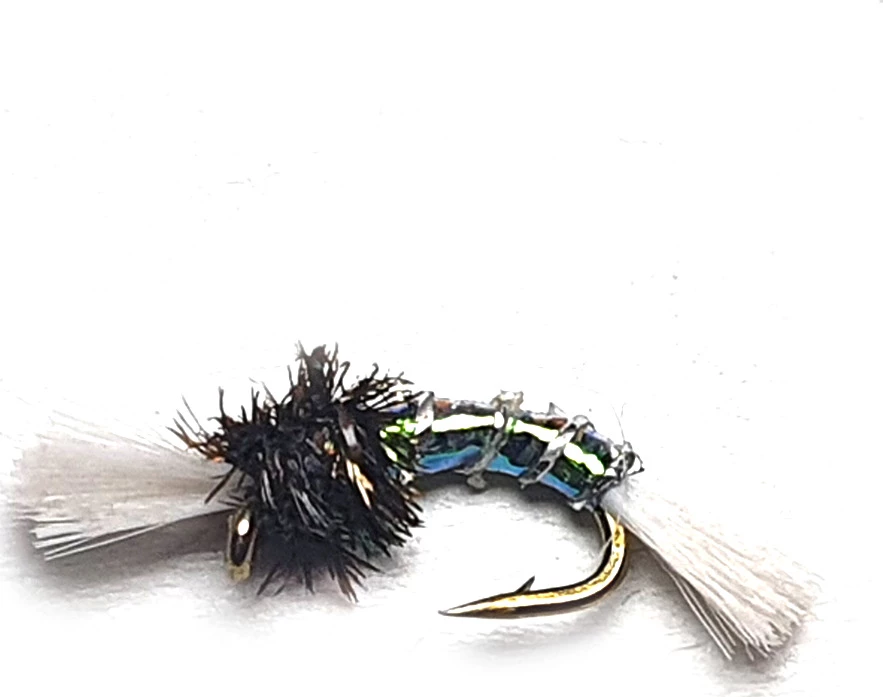 New ๐ Stillwater Black Pearl Buzzer Micro Nymph Size 18 - 1 Dozen ๐คฉ 1 New ๐ Stillwater Black Pearl Buzzer Micro Nymph Size 18 - 1 Dozen ๐คฉ