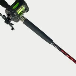 Outlet 💯 Fisheagle Bowline Boat Combo 7ft 20-30lb 2pc Boat Rod + 300L Multiplier with Mono ✔️