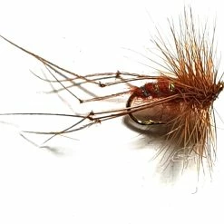Deals 💯 Stillwater Brown Hopper Dry Fly Size 12 - 1 Dozen ✔️