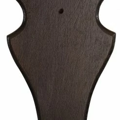 Coupon 💯 Decoy Buck trophy plate Dark wood 19 x 12 cm ❤️