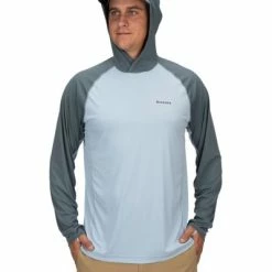 Buy 🔔 Simms BugStopper Solarflex Hoody ⌛ -Glasgow Angling Sales bugstopper solarflex hoody front