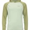 Deals ❤️ Simms Bugstopper Solarflex Hoody L Green/Sage Heather 😉