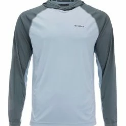 Buy 🔔 Simms BugStopper Solarflex Hoody ⌛ -Glasgow Angling Sales bugstopper solarflex hoody steel20blue