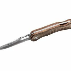 Cheap 🎉 Beretta Bushbuck Folding Knife Walnut/Orange G10 85mm Blade 👏 -Glasgow Angling Sales bushbuck folding knife walnut orange g10 85mm blade b