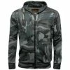 Deals ❤️ Game Camouflage Zip Hoodies 🔥