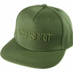 Promo 🧨 Carp Spirit Cap Flat Peack Green 3D Logo ⌛