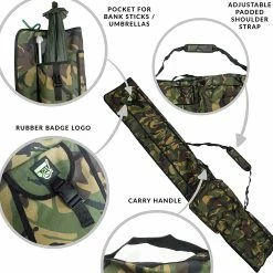 Best Sale 🔥 Carp On 3+3 Made-Up Rod & Reel Holdall 🤩