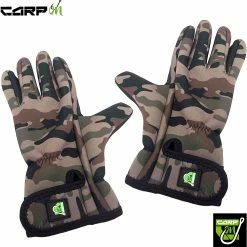 Best Pirce ✔️ Carp On DPM Camo Neoprene FINGERLESS Gloves with anti-slip palm - Large 🎉 -Glasgow Angling Sales carp on dpm camo 2mm neoprene full finger gloves large 4