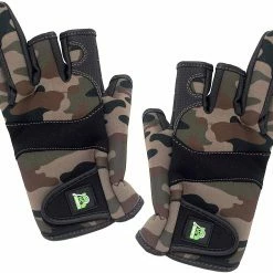 Hot Sale 👏 Carp On 2mm Neoprene Part Fingerless Gloves - Large ❤️