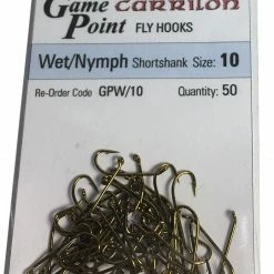 Cheapest 🎁 Lureflash Carrilon Wet/Nymph Short Shank Hooks 50pc 🧨