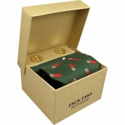 Best Pirce 😀 Jack Pyke Cartridge Pattern Tie, Hanky and Cufflinks Gift Set 😀