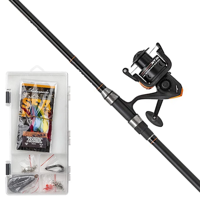 Best Sale 🌟 Shakespeare Challenge XT Sea Mackerel/Pier 10ft up to 140g 2pc Kit 😉 1 Best Sale 🌟 Shakespeare Challenge XT Sea Mackerel/Pier 10ft up to 140g 2pc Kit 😉