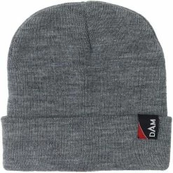 Promo 💯 DAM Classic Fold-Up Beanie Grey Melange 🧨