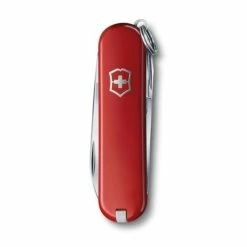 Promo 🎉 Victorinox Classic SD Swiss Army Knife 58mm Blade ✔️ -Glasgow Angling Sales classic sd red side