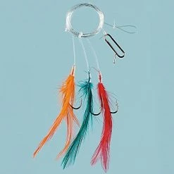 Best reviews of 🎁 Fladen Coloured Feather Hooks 6pc ⭐