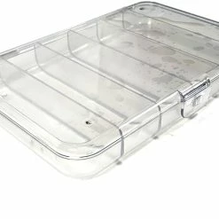 Outlet 👍 Stillwater Crystal Box Fly Box 😍 -Glasgow Angling Sales crystal fly boxes 6 compartment tube fly